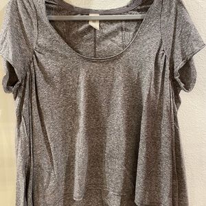 Free People Grey Top